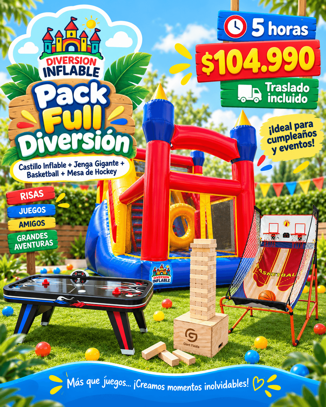 Pack Full Diversión